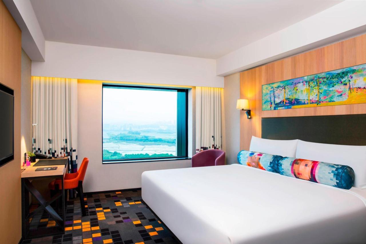 Отель Aloft Taipei Beitou Экстерьер фото