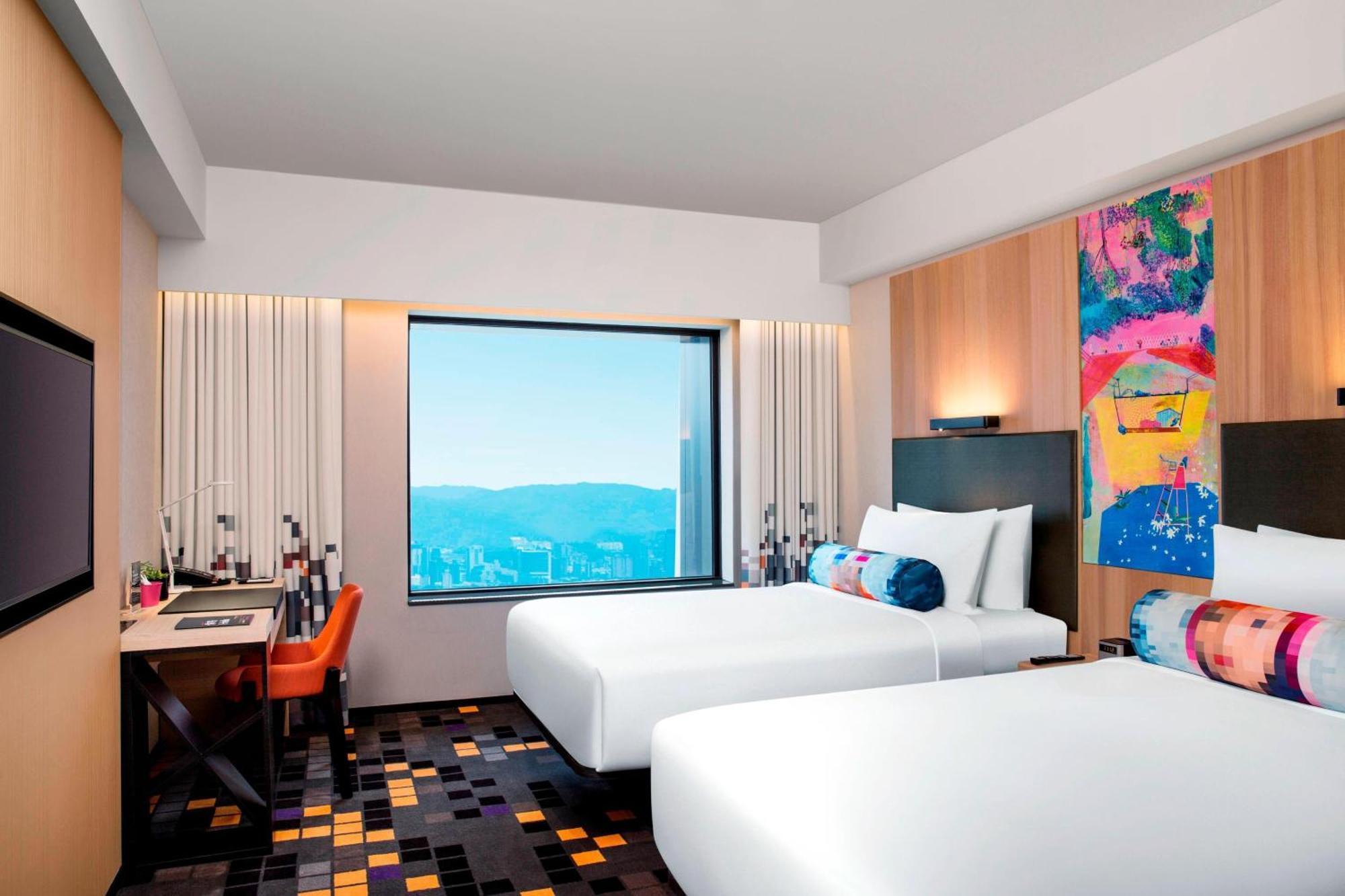 Отель Aloft Taipei Beitou Экстерьер фото